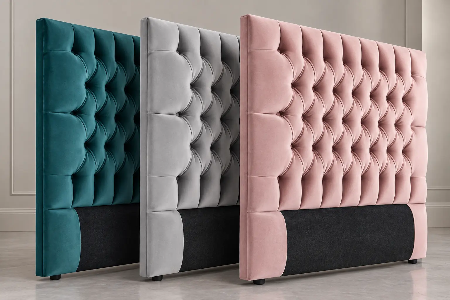 Tufted Velvet Headboard