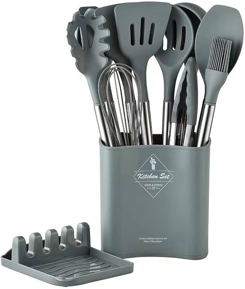 12-Piece Silicone Spoon Set