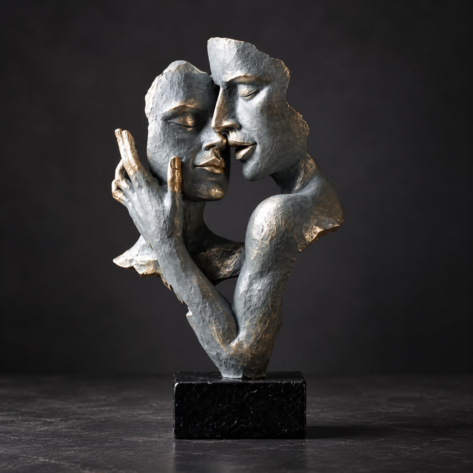 Abstract Face Sculptures