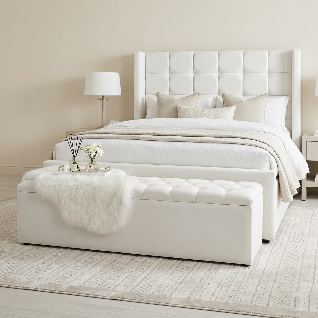 Tufted Upholstered Headboard