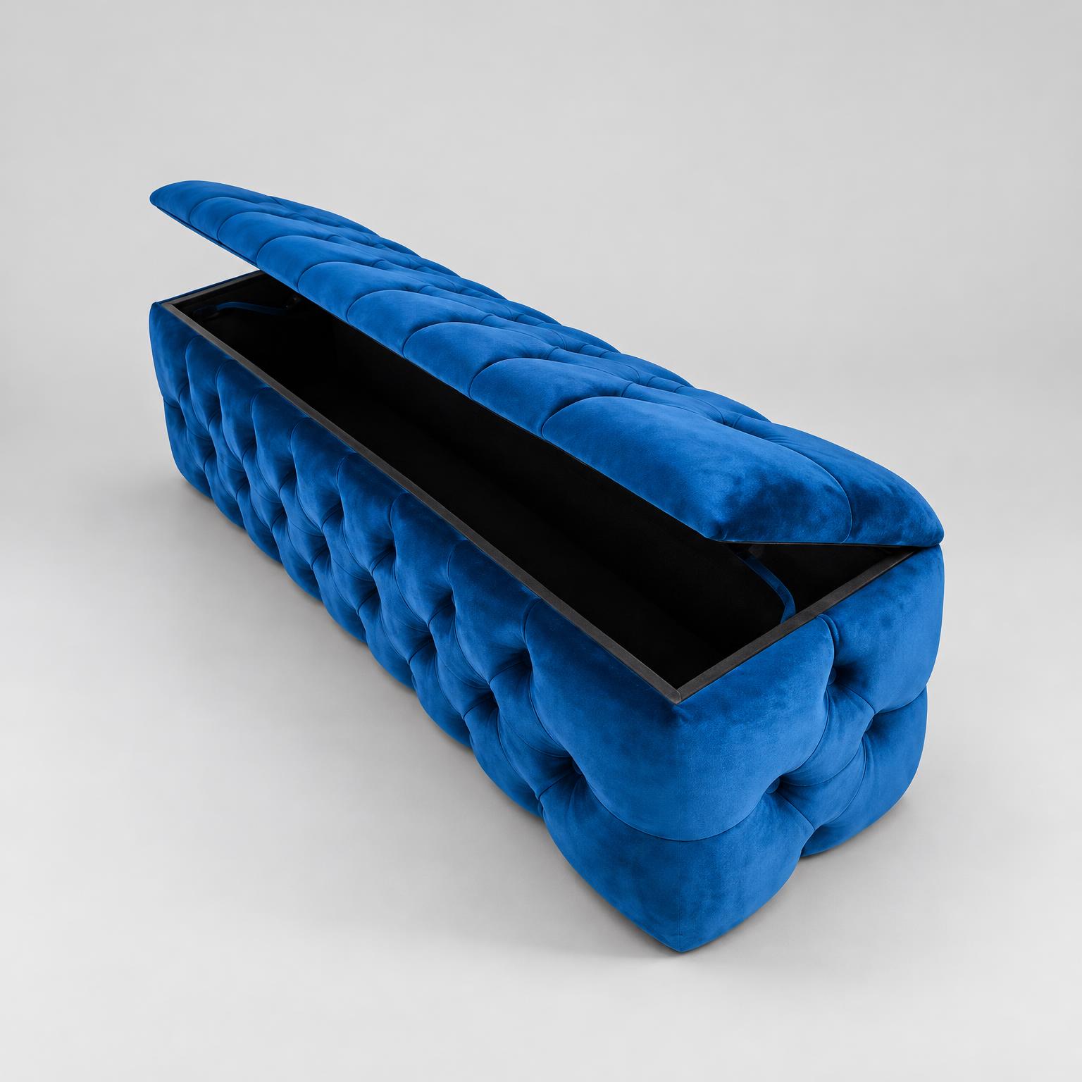 Chesterfield Tufted Storage Ottoman
